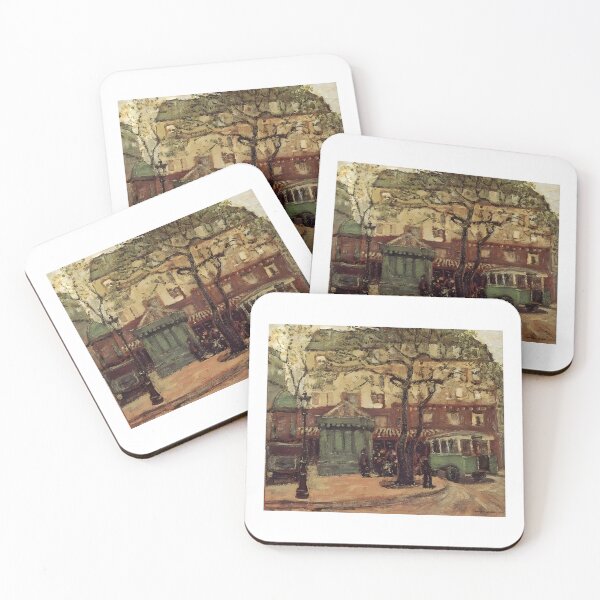 Item preview, Grant Wood  Green bus on the street of Paris designed and sold by TeeARTHY.