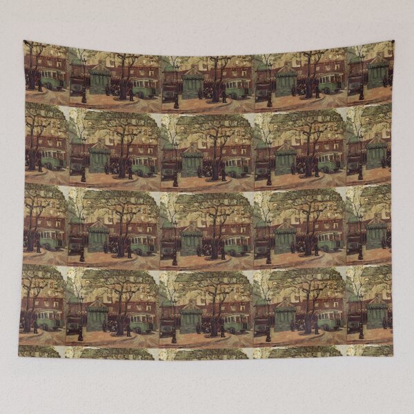 Item preview, Grant Wood  Green bus on the street of Paris designed and sold by TeeARTHY.