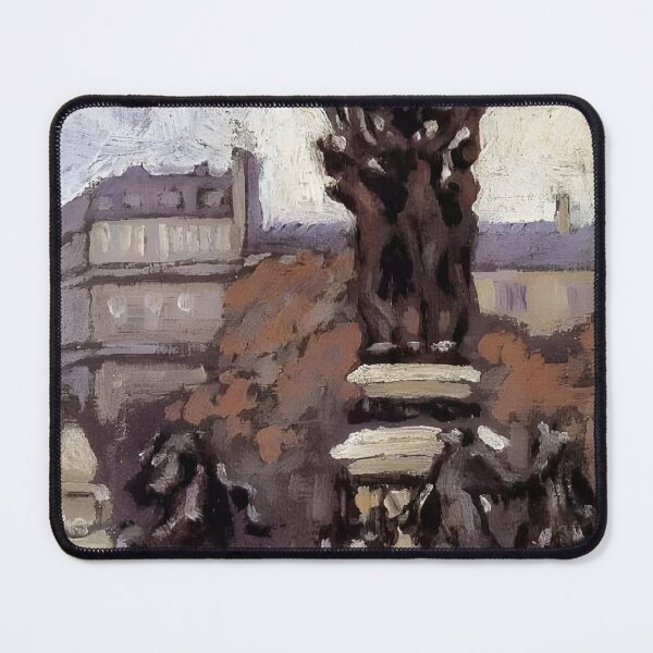 Item preview, Grant Wood Foggy day in Paris designed and sold by TeeARTHY.