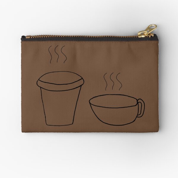 Hot Drinks Zipper Pouch