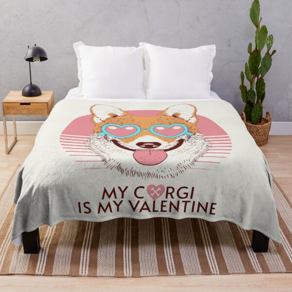 Item preview, My Corgi Is My Valentine designed and sold by brytfanna.