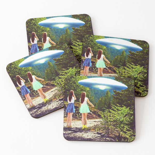 Item preview, A beautiful day and a hovering UFO | retro aesthetic  designed and sold by spinolator.