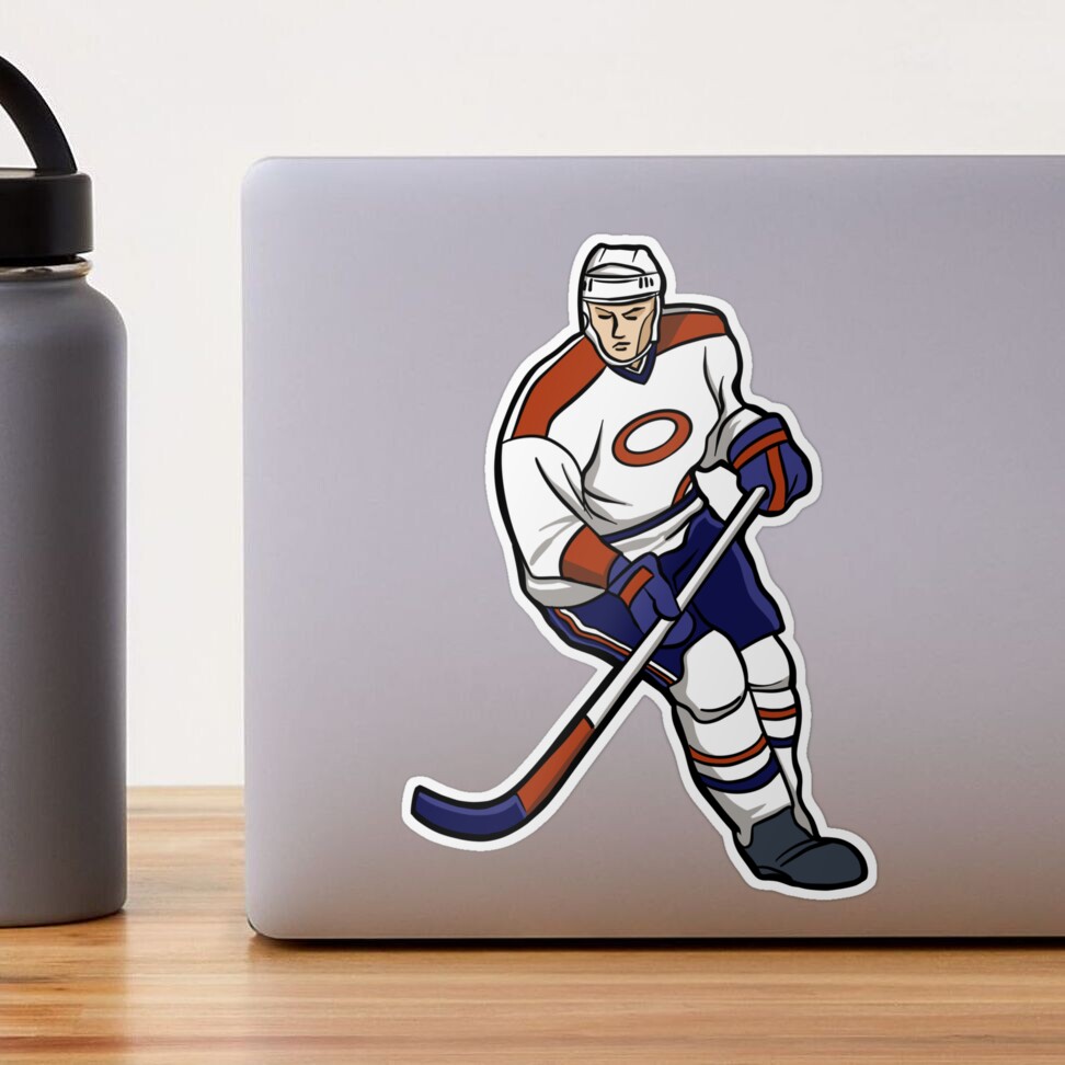 Sticker Muraux Sport Joueur de hockey - TenStickers