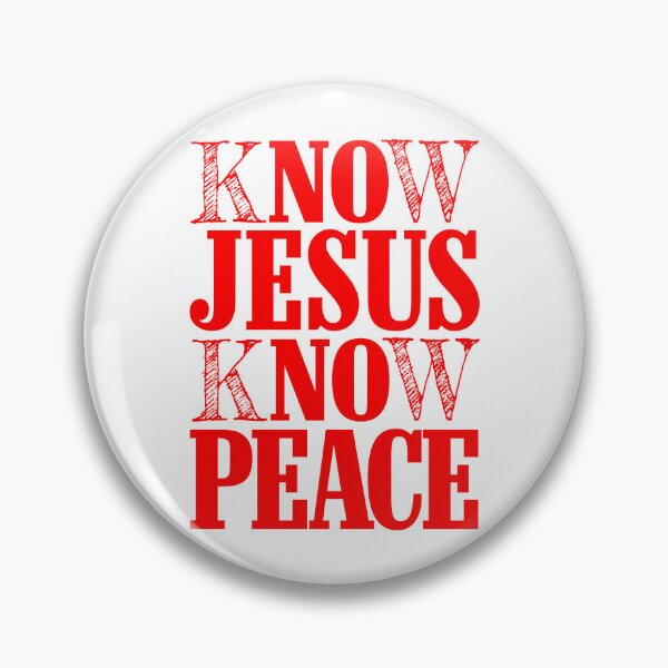 Item preview, Know Jesus Know Peace designed and sold by plushism.