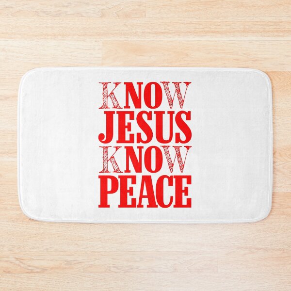 Item preview, Know Jesus Know Peace designed and sold by plushism.