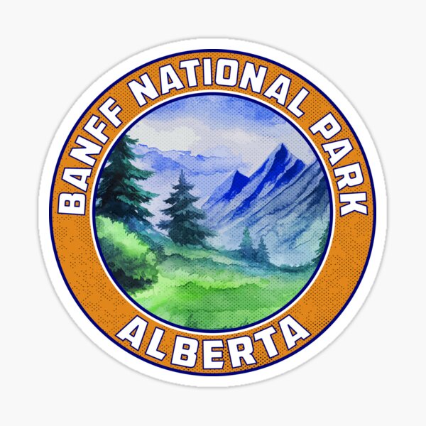 Item preview, BANFF NATIONAL PARK ALBERTA CANADA designed and sold by Travel Time.