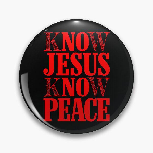 Item preview, Know Jesus Know Peace designed and sold by plushism.