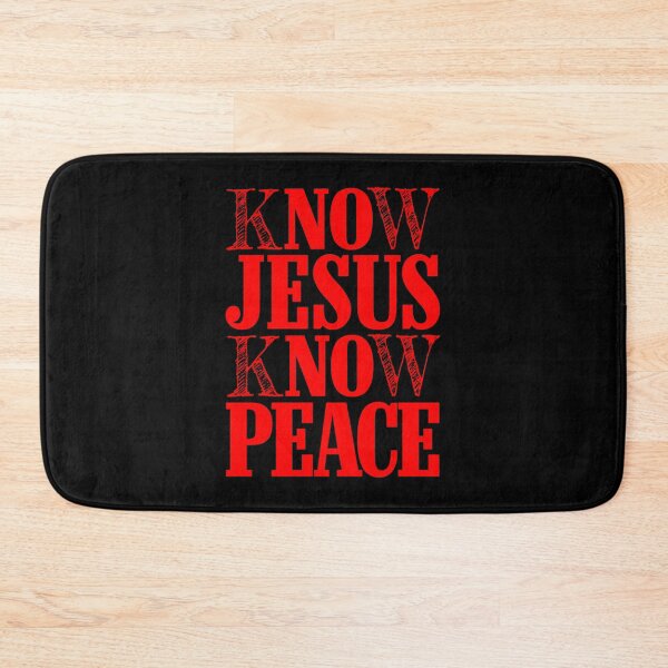 Item preview, Know Jesus Know Peace designed and sold by plushism.