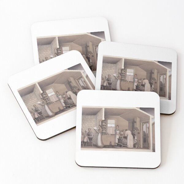 Item preview,  Grant Wood  Dinner for Molotilov. Sketch II designed and sold by TeeARTHY.