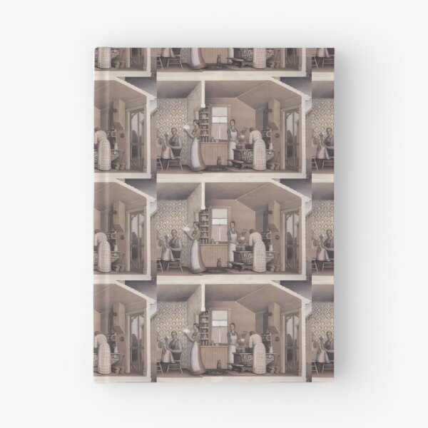Item preview,  Grant Wood  Dinner for Molotilov. Sketch II designed and sold by TeeARTHY.