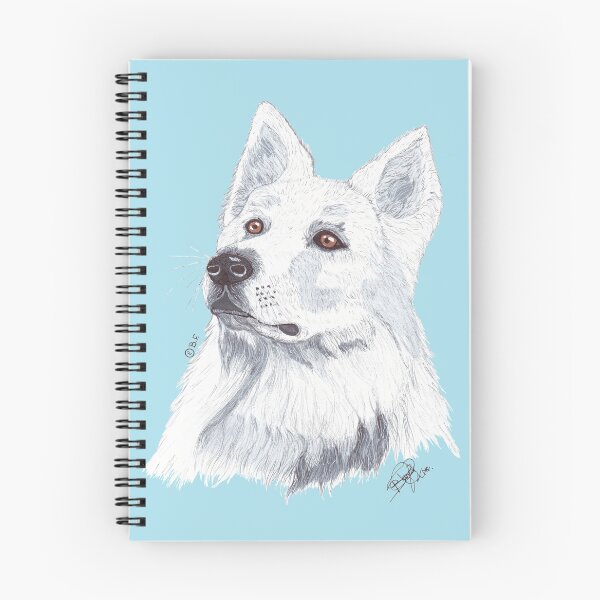 Item preview, WHITE SWISS SHEPHERD DOG designed and sold by BeritValk.
