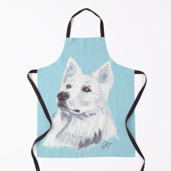 Item preview, WHITE SWISS SHEPHERD DOG designed and sold by BeritValk.