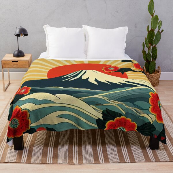 Item preview, Red Flower Sunrise designed and sold by OccultDreams.