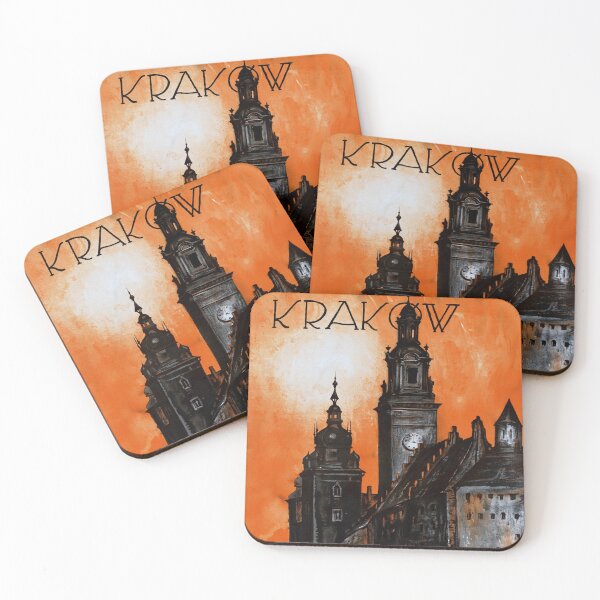 Item preview, KRAKOW St Mary Basilica Polish State Railways 1930s Vintage Railway Travel Poster designed and sold by retroposters.