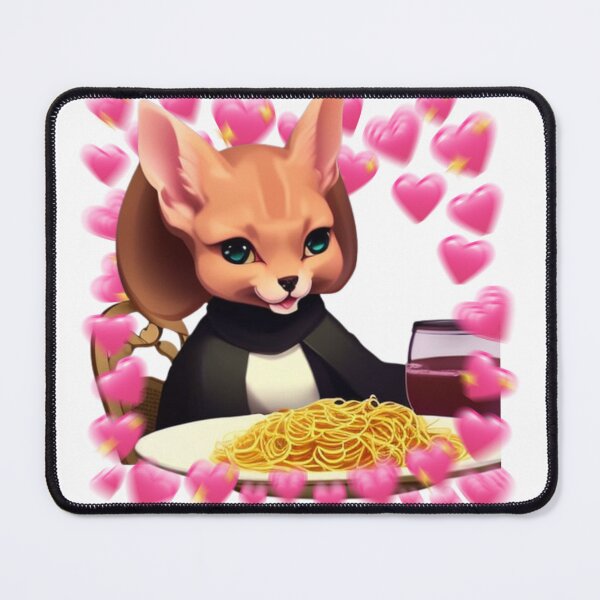 Item preview, Classy Cat Eating Spaghetti designed and sold by PseudoEnergy.