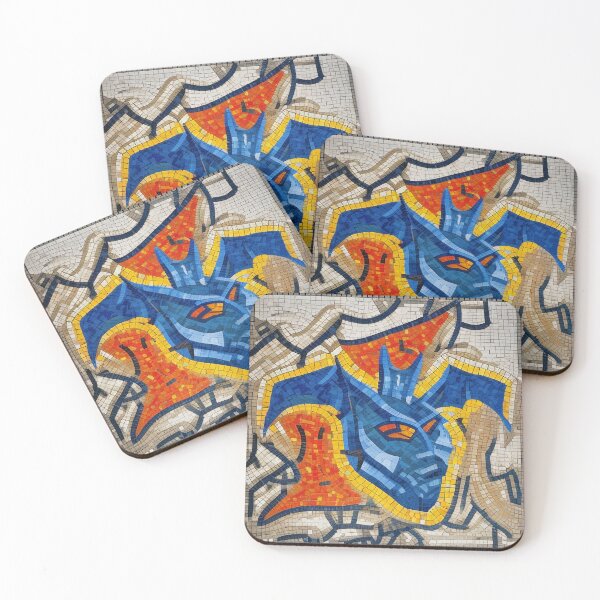 Item preview, Radiant Blue Demon Mosaic designed and sold by CupPainting.