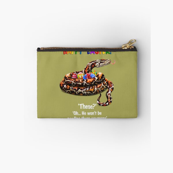Item preview, Happy Easter! Minus the Bunny... | Cartoon Burmese Python  designed and sold by Snootrac.