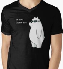 ice bear, coolest bear V-Neck T-Shirt