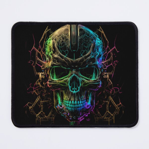 Item preview, Neon Skull: RGB Strong Muscular designed and sold by Abdullasalem.