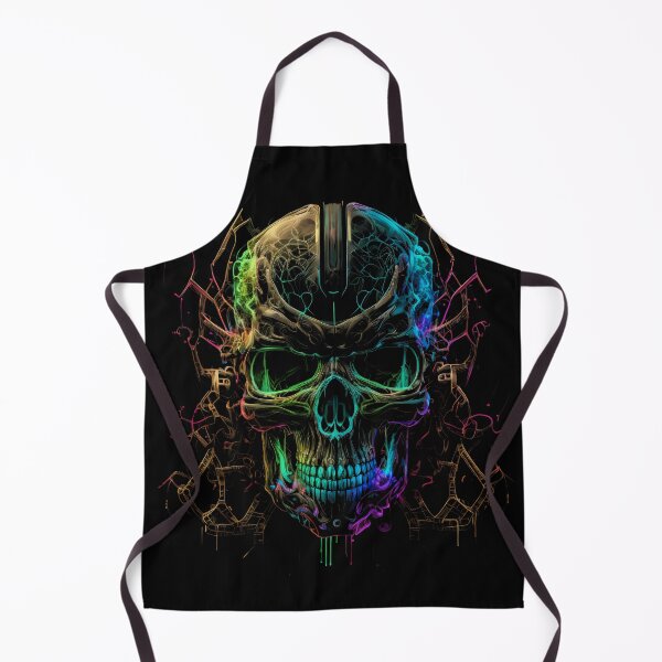 Item preview, Neon Skull: RGB Strong Muscular designed and sold by Abdullasalem.
