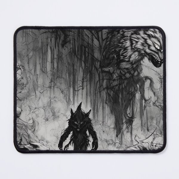 Item preview, Teenwolf - werewolves in the dark woods at twilight designed and sold by StedeBonnet.