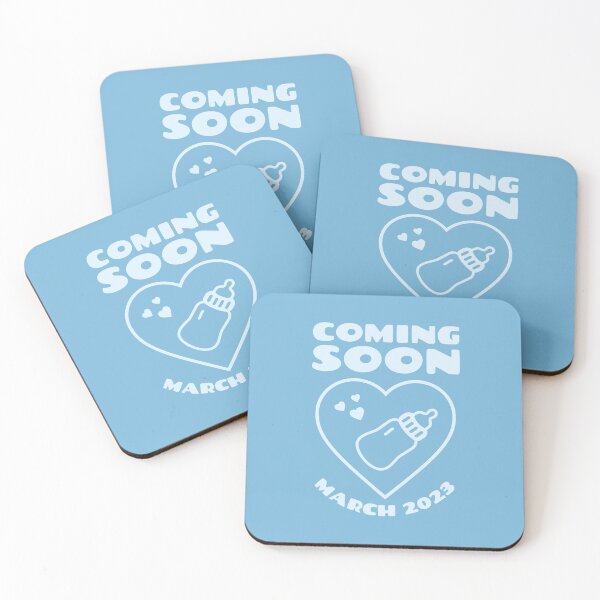 Item preview, Coming Soon March 2023 Pregnancy Pregnant Baby Shower Its a Boy designed and sold by brytfanna.
