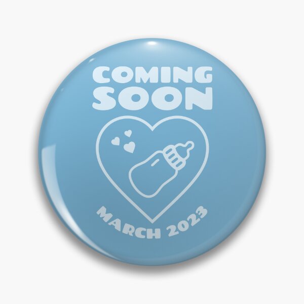 Item preview, Coming Soon March 2023 Pregnancy Pregnant Baby Shower Its a Boy designed and sold by brytfanna.