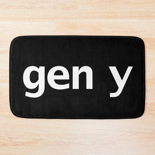 Item preview, Gen Y Funny Typography designed and sold by ellenhenry.