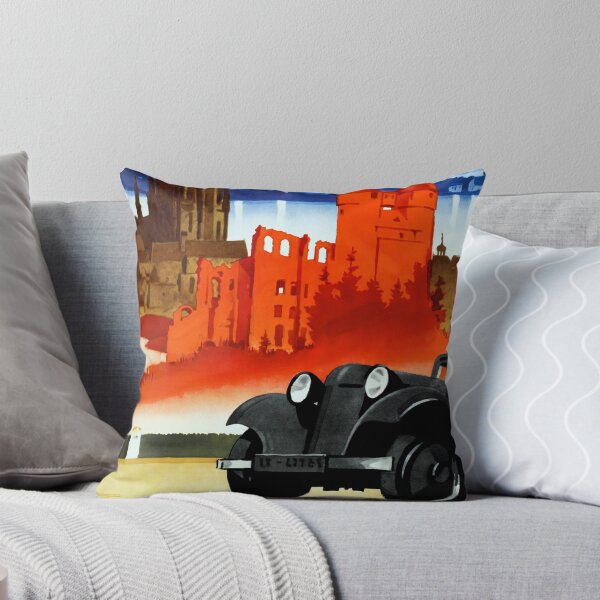 Item preview, MOTORING IN GERMANY 1910s Vintage Tourism Poster by Ludwig Hohlwein  designed and sold by retroposters.