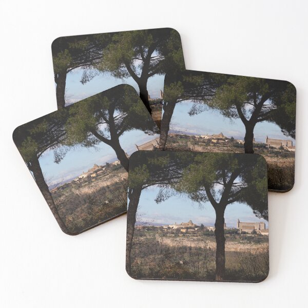 Item preview, Orvieto framed by pine trees designed and sold by AndrewJonesFoto.