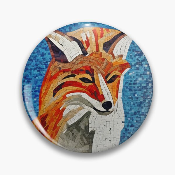 Item preview, Divine Fox Mosaic designed and sold by CupPainting.