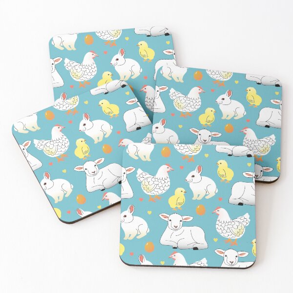 Artikelvorschau, Ostern digitales Papier Osterhase Sammelalbum Papiere Küken Tapete Ostereier Hintergrund entworfen und verkauft von Peerda.