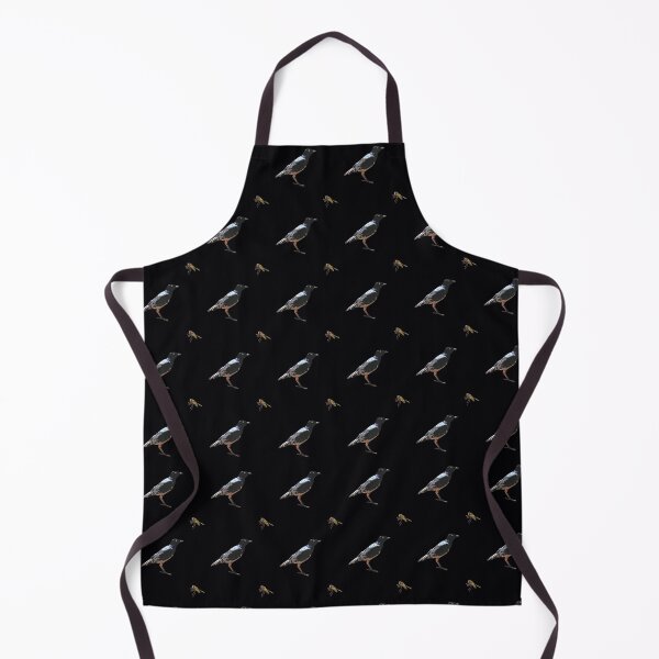 Item preview, Birds and bees pattern design black designed and sold by eddiebarronshop.