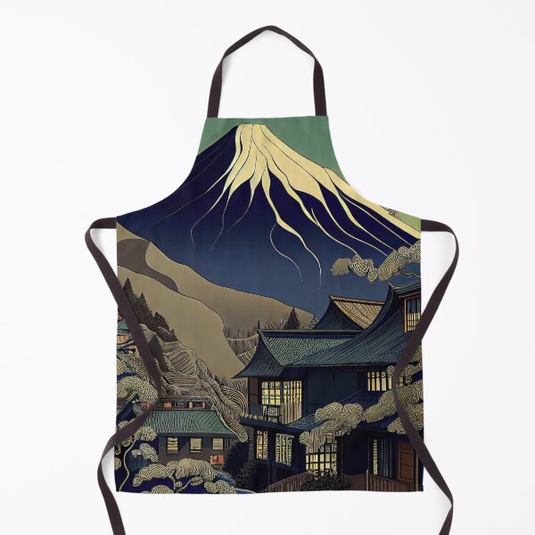 Artikelvorschau, Full Moon over Mount Fuji entworfen und verkauft von OccultDreams.