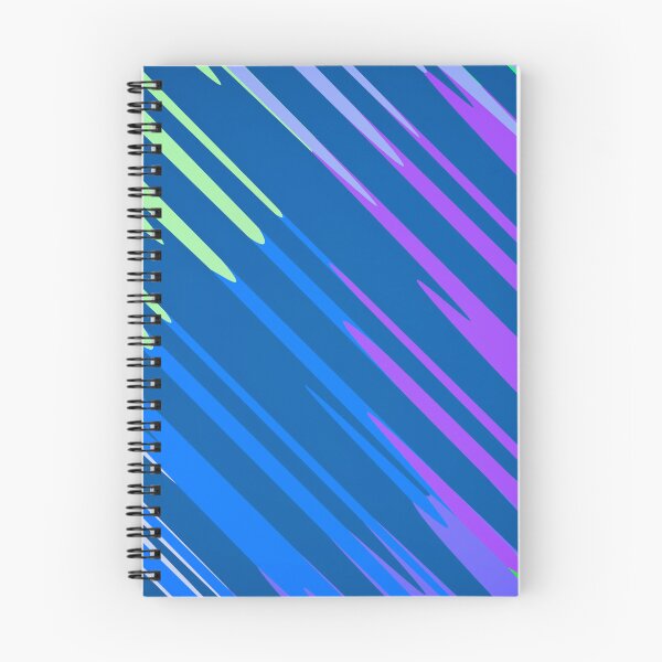 Item preview, Abstract lines random blue green pattern  designed and sold by DAHAS.