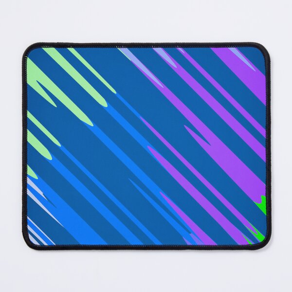 Item preview, Abstract lines random blue green pattern  designed and sold by DAHAS.