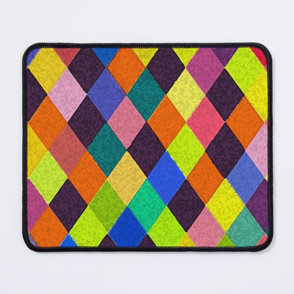 Item preview, MARDI GRAS HARLEQUIN PATTERN Colorful Rhombi Argyle designed and sold by BulganLumini.