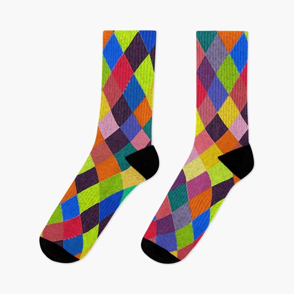Item preview, MARDI GRAS HARLEQUIN PATTERN Colorful Rhombi Argyle designed and sold by BulganLumini.