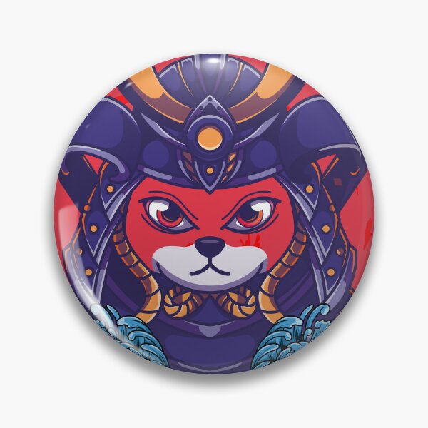 Item preview, Gatito samurái designed and sold by Wecann.