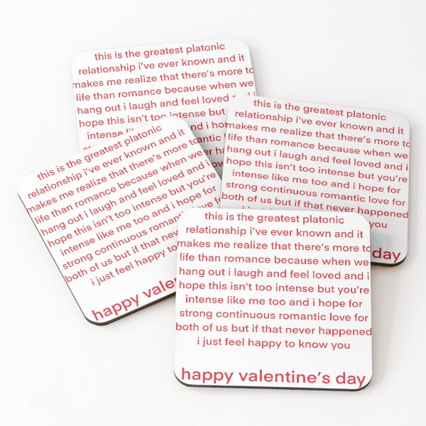 Item preview, greatest platonic.... SPECIFIC VDAY RAMBLE #3 designed and sold by eveyting.