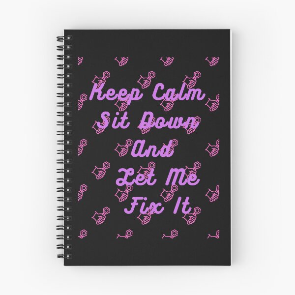 Item preview, Keep Calm sit down and let me fix it designed and sold by Simo0455.