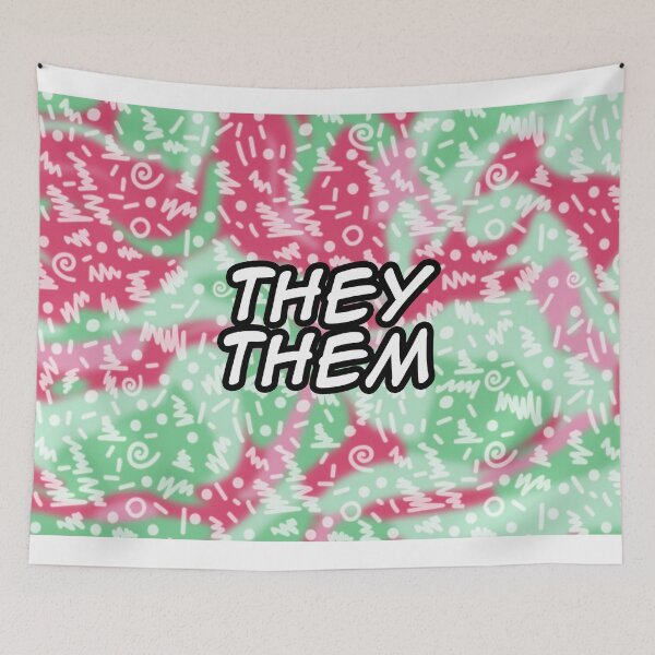 Item preview, abrosexual they them pronouns designed and sold by Jemjae1112.