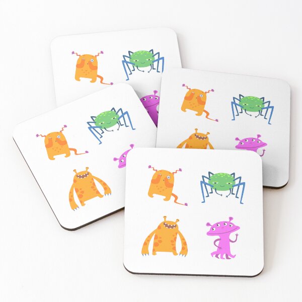 Item preview, Little happy Kawaii monsters cute and funny pack designed and sold by ALIENATIVED.