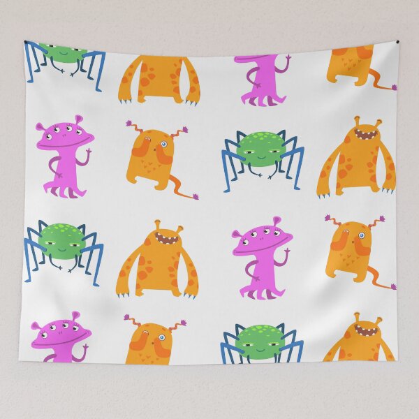Item preview, Little happy Kawaii monsters cute and funny pack designed and sold by ALIENATIVED.