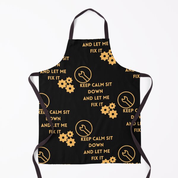 Item preview, Keep Calm sit down and let me fix it designed and sold by Simo0455.