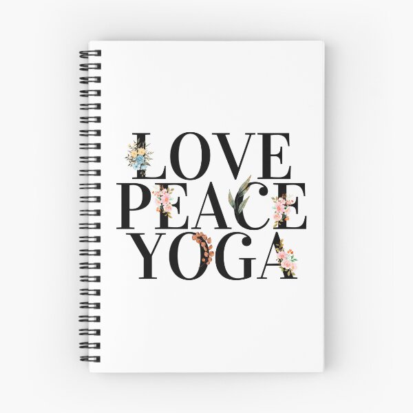 Item preview, Love, Peace, Yoga designed and sold by dogslovewindows.
