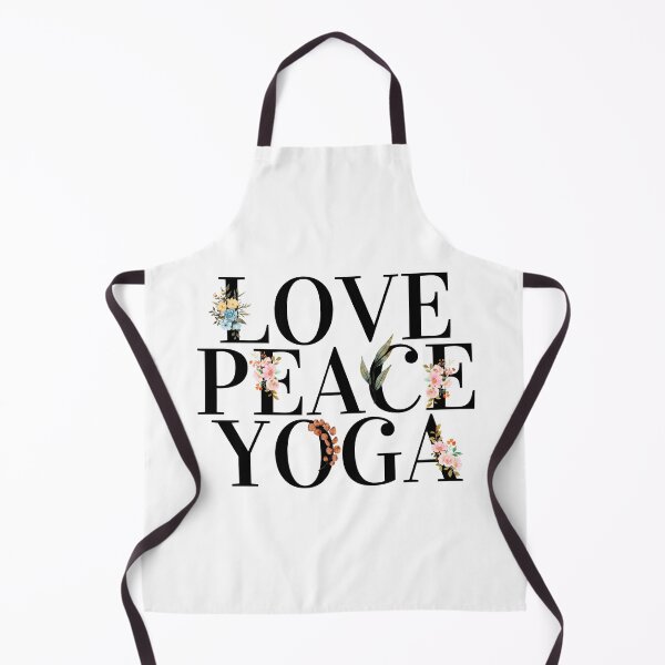 Item preview, Love, Peace, Yoga designed and sold by dogslovewindows.