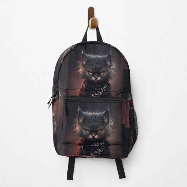 Item preview, Angry goth cat designed and sold by Simone Davino.