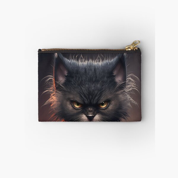 Item preview, Angry goth cat designed and sold by Simone Davino.