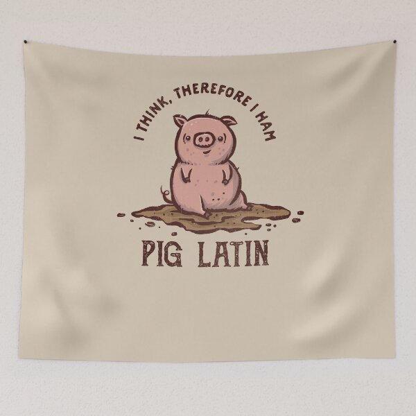Item preview, Pig Latin designed and sold by kg07.